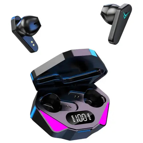 X15 TWS Wireless Bluetooth Headset LED Display  Wireless Headphones Noise Cancelling Bluetooth Earphones